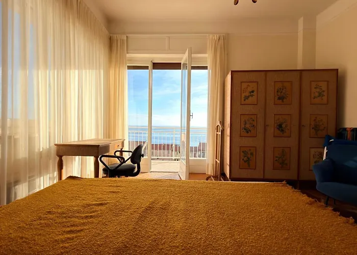 Apartament Vista Mare Panoramica Terrazza Privata - Parcheggio - Relax A 5 Min Dal Mare *