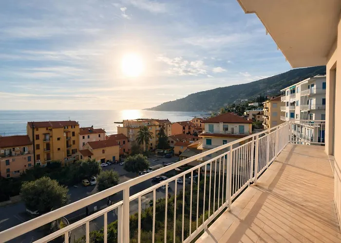 Vista Mare Panoramica Terrazza Privata - Parcheggio - Relax A 5 Min Dal Mare *